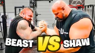 Eddie Hall vs Brian Shaw  Training ft Neil Pickup [upl. by Godwin]