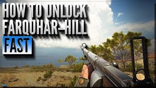 HOW TO UNLOCK FARQUHARHILL FAST  Turning Tides DLC  Battlefield 1 [upl. by Kurt258]