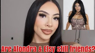 ALONDRA CLAPS BACK AT HATERS amp ADDRESSES IF HER amp ELSY ARE STILL FRIENDS❗️ [upl. by Monreal932]