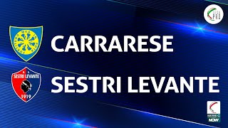 Carrarese  Sestri Levante 51  Gli Highlights [upl. by Guthry522]