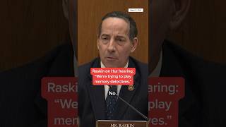 Raskin on Hur hearing Were trying to play memory detectives [upl. by Hsaniva]