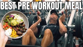 Perfect Pre Workout Meal  Leg Day Explained [upl. by Bahe]