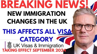 NEW CHANGES TO UK IMMIGRATION POLICY  Care Worker Dependents Skilled Worker Visit Visas amp More [upl. by Ayetal651]