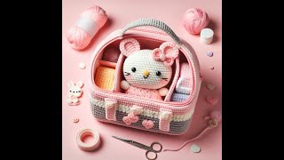 AMIGURUMI PEQUEÑOS BOLSOS PARA GUARDAR AMIGURUMIS Y OTRAS MENUDENCIAS PARA CREADORAS SACA IDEAS 1 [upl. by Eeima235]