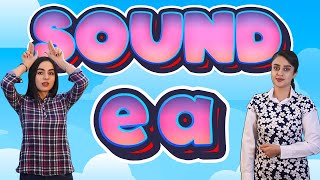 Phonics sound  ea song  phonics  ea words  Initial sounds  Letter ea [upl. by Ilwain98]