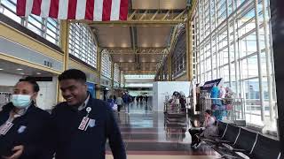 DCA Regan National Airport Walkthrough  January 2024 [upl. by Assilav]