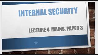 L 4 Kashmir Militancy Internal Security for UPSCIASCSE Mains Paper 3 [upl. by Aleinad]