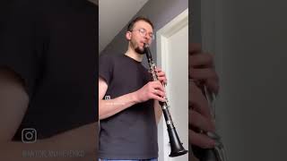 Daily practice and clarinet reedmaking 2 [upl. by Yerga]