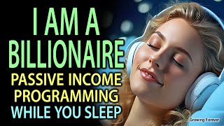 WEALTH Programming for a BILLIONAIRE Mind  Passive Income Affirmations  Money Meditation [upl. by Siloa919]