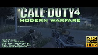 Call of Duty 4 Modern Warfare  Campaign  Safehouse [upl. by Backer593]