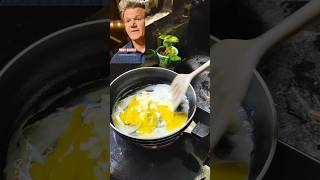 Scrambled Eggs  😱 Gordon Ramsays Scrambled Eggs  shorts scrambledegg egg food viral eggs [upl. by Cerelia]