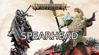 Age of Sigmar 4th edition Spearhead Seraphon vs Soulblight [upl. by Acessej257]