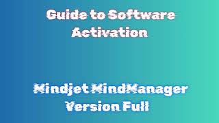 Mindjet MindManager License Installation Steps for Activation and Download [upl. by Ahsiekyt]