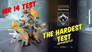 Lotus said this is the hardest test Warframe Mastery Rank 14 Test [upl. by Athenian408]