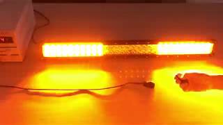 31 5quot Color changing White Amber light bar [upl. by Almeria225]