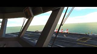 DCS F18 Carrier Landing [upl. by Ayyn]