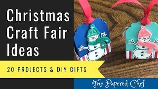 20 Christmas Craft Fair Ideas  Holiday DIY Gifts  3D Crafts  Stocking Stuffers amp More [upl. by Farah]