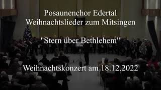 Stern über Bethlehem  Posaunenchor Edertal [upl. by Hamilah214]