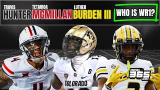 Ranking the Top WR Prospects in the 2025 NFL Draft  Who Is WR1 [upl. by Awad607]