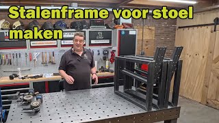 Twee loungstoelen maken het stalen frame hoe pak je dat aan [upl. by Weisbart]