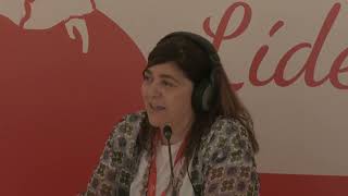 34 Jornadas Nacionales de Enfermeras Gestoras Entrevista Almudena Santano sobre humanización [upl. by Aiceila]