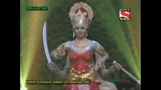 Debinas Dance Performance as Goddess Lakshmi at SABTV Diwali Celebrations  10th November 2012 [upl. by Treacy838]