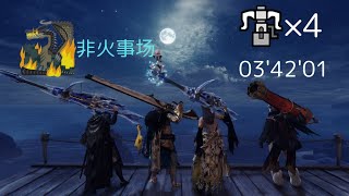 MHWIBPS5ミラボレアス ヘビィボウガン4PT 0342quot01Fatalis HBG 4PTNo heroics [upl. by Thorin]