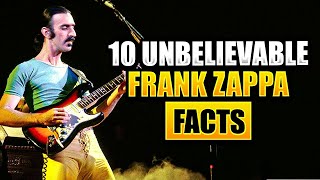 10 Unbelievably SHOCKING Facts About Frank Zappa [upl. by Acinorahs]