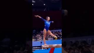 Please enjoy womens balance beams gymnastics competition [upl. by Sheeree]