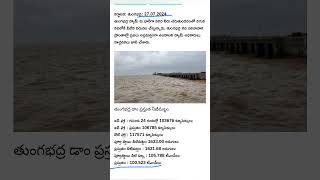 Tungabhadra Dam Water Level [upl. by Ekoorb]