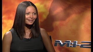 Rewind Thandie Newton on Tom Cruise automatic weapons and Mission Impossible 2 car stunts 2000 [upl. by Juster]