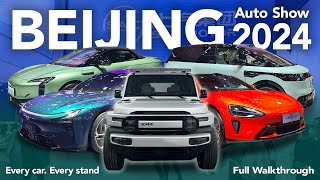 The Only Full Walkthrough of The 2024 Beijing Auto Show 2024 [upl. by Yelkcub]