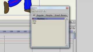 Anime Studio 10  Pro  Actions  Tutorial [upl. by Iphagenia]
