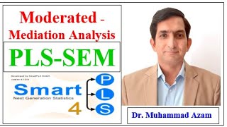 Moderated Mediation Analysis  ModeratedMediation Model in SmartPLS 4  Mediated Moderation Model [upl. by Radburn332]