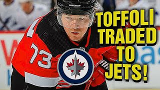 NJ Devils TRADED Tyler Toffoli To The Winnipeg Jets For 2 Draft Picks [upl. by Valoniah]