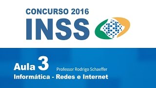 Concurso do INSS 2016  Aula Gratuita  Informática  Aula 3 [upl. by Cherry]