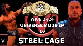 WWE VENGEANCE PLE  WWE 2K24 UNIVERSE MODE EP10 [upl. by Ahsinrad209]