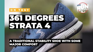 361 Degrees Strata 4 Review A classic stability shoe with a focus on comfort [upl. by Ten376]