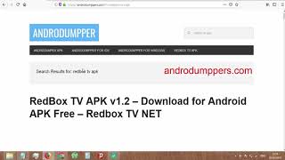 Redbox TV APK  Download Redbox TV 2019 for APK v12  Android   iOS iPhone [upl. by Noit268]