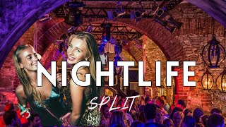 SPLIT Croatia  BEST NIGHTLIFE TOUR Walk and INSIDE the CLUBS  EPIC nightlife 2024 [upl. by Clement699]