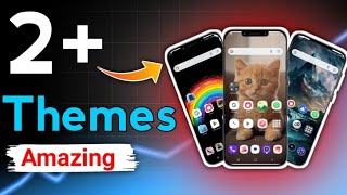 3 Themes Android 🔥  How To Customize Themes 😱 All Android Smartphones 💯  Working [upl. by Mun]