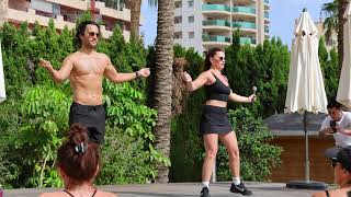 Carter on the Costa 2024 Dancing with Karen Byrne 3 amp Jake Carter [upl. by Oswal]