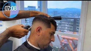 Como fazer um Degradê em três tons em 15 MINUTOS ✅💈 [upl. by Coleen]