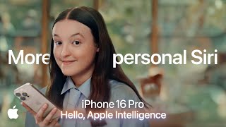 Apple Intelligence  More personal Siri  iPhone 16 Pro [upl. by Ailil]