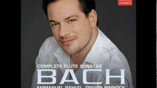 Emmanuel Pahud Bach Sonata in g minor 22 bwv 1020 [upl. by Thurman396]