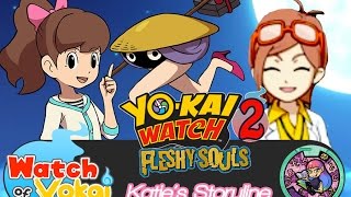 Yokai Watch 2  Fleshy Souls Katies Storyline  Episode 5 [upl. by Epillihp]