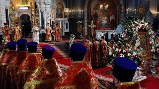 Da Mosca a Gerusalemme i cristiani ortodossi celebrano la Pasqua [upl. by Bilat]