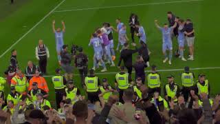 Coventry Celebrate Final Whistle Reaching PlayOff Finals Middlesbrough PlayOff Semifinal 170523 [upl. by Grete]