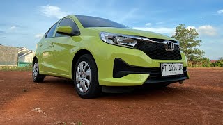 Honda Brio Satya Type S Manual 2024 Lime Colors [upl. by Kerman]