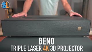 BenQ V5000i 4K 3D Triple Laser Ultra Short Throw Projector Review  Settings [upl. by Francoise964]